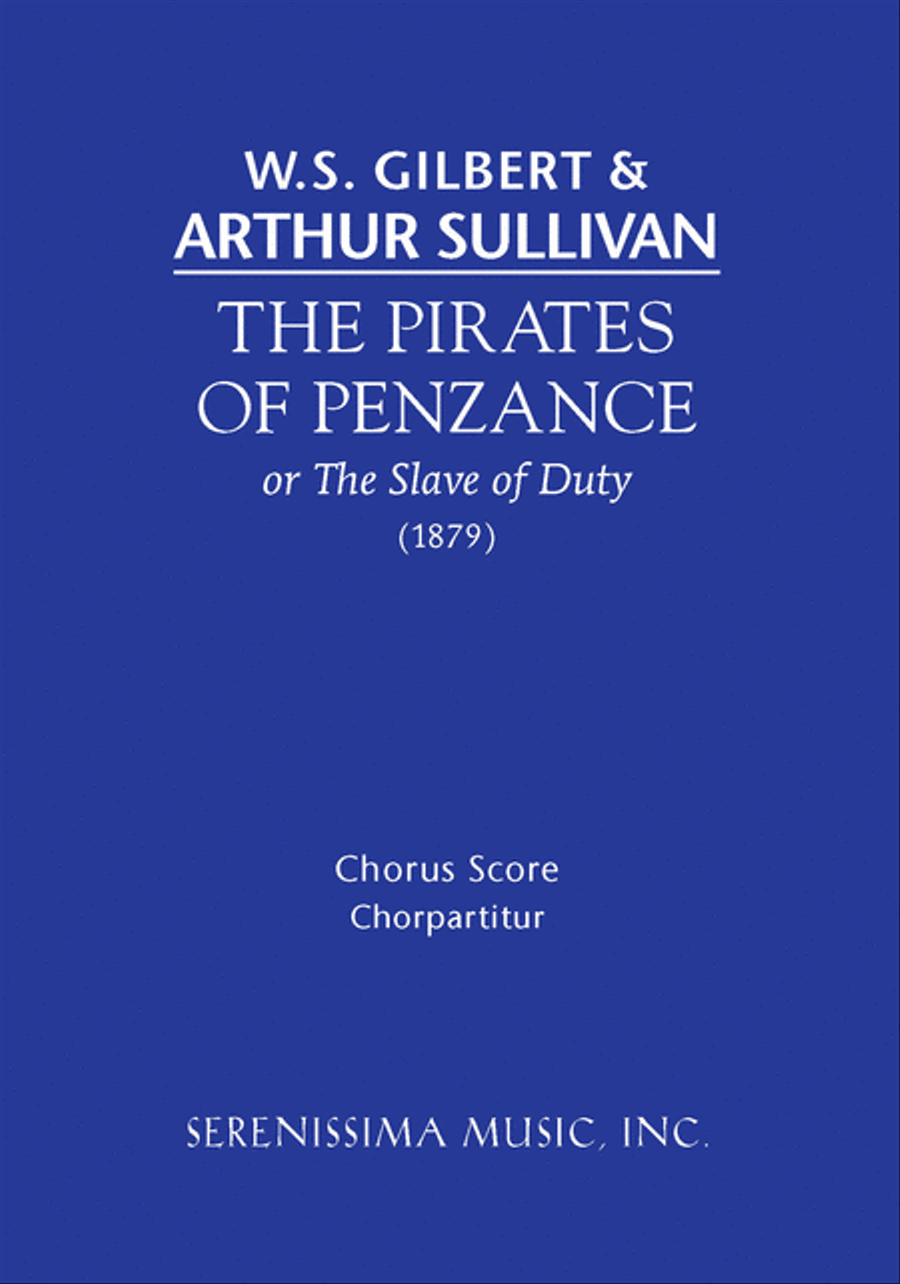 Pirates of Penzance Pirates of Penzance Choir scores gallery preview page 1