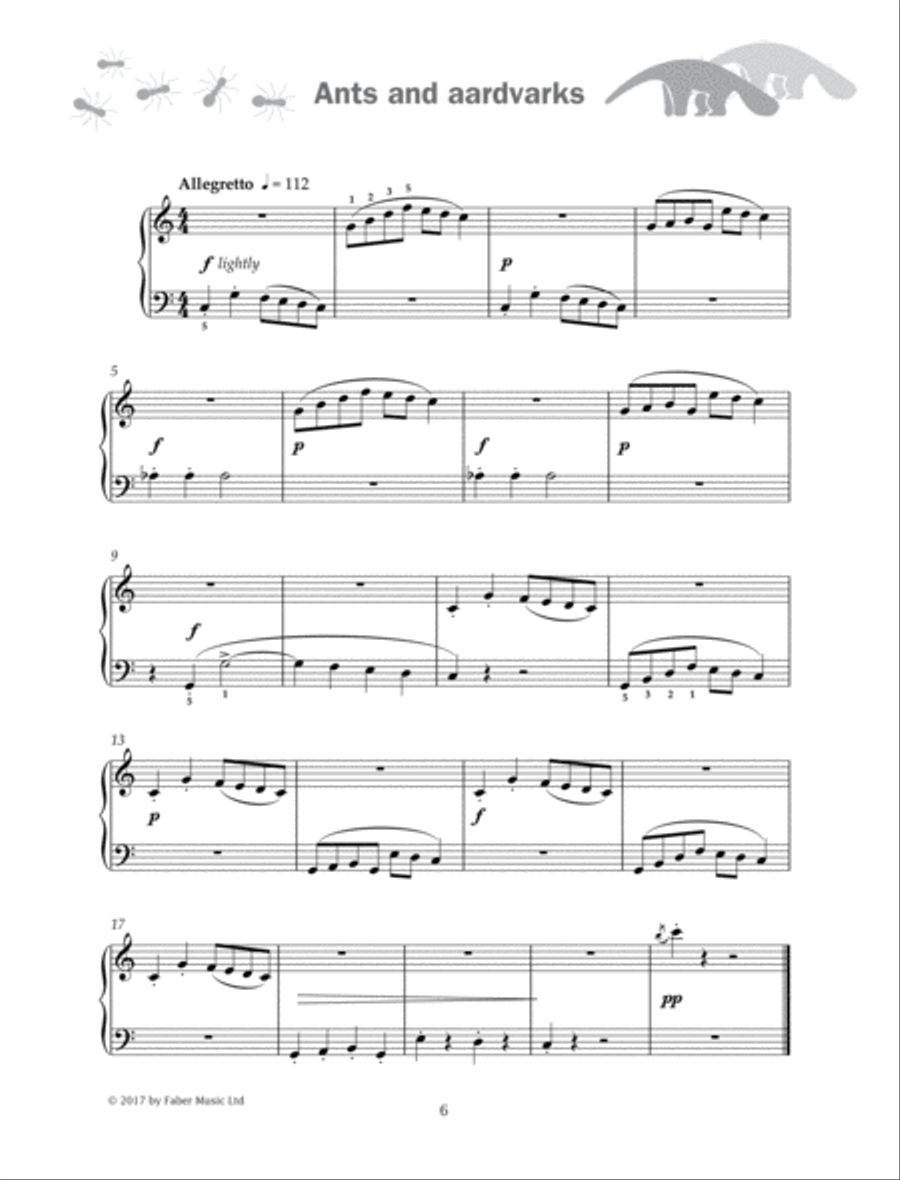 Improve Your Sight-Reading! A Piece a Week -- Piano, Level 3 Piano Method scores gallery preview page 2