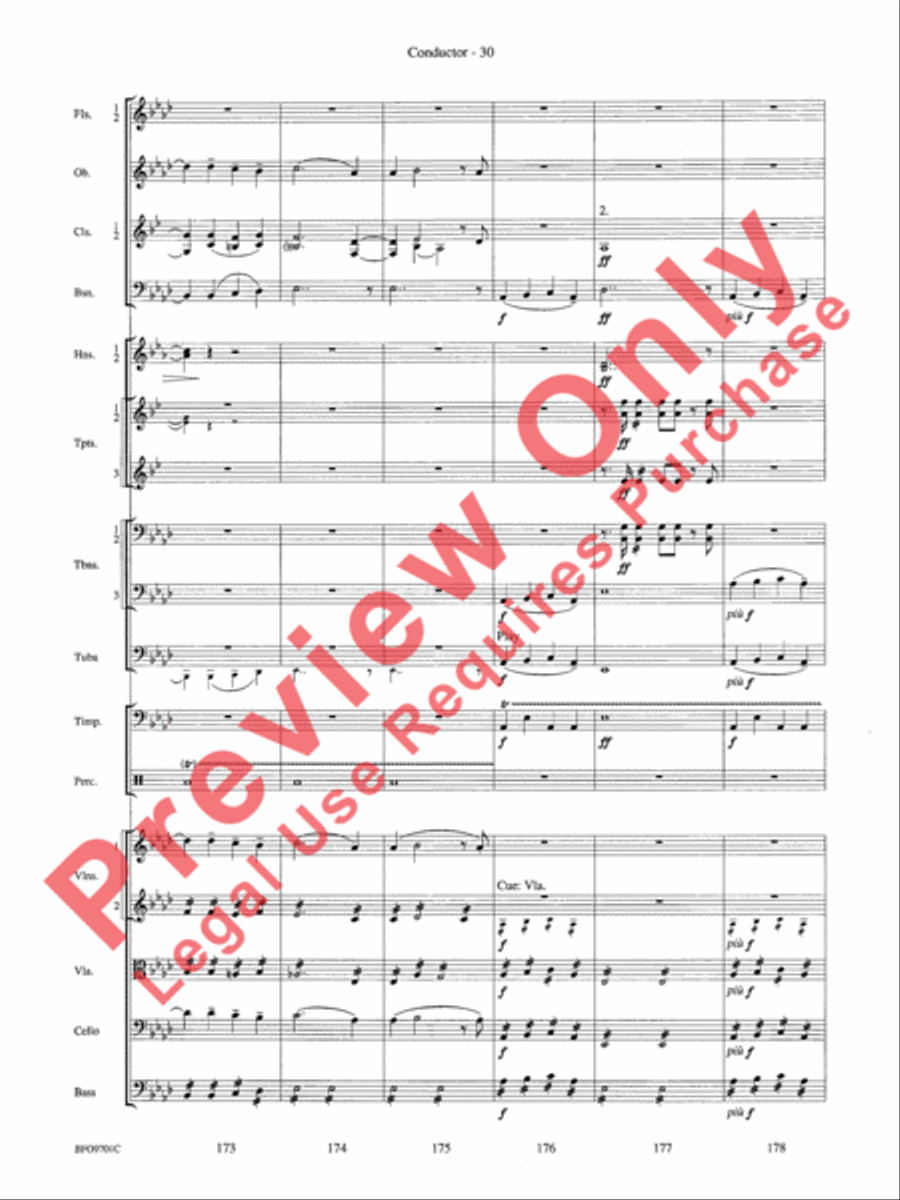 Finlandia Full Orchestra scores gallery preview page 33