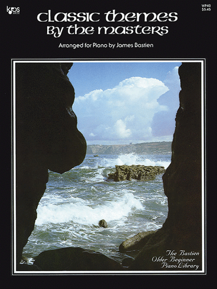Classic Themes By the Masters Piano Method scores gallery preview page 1
