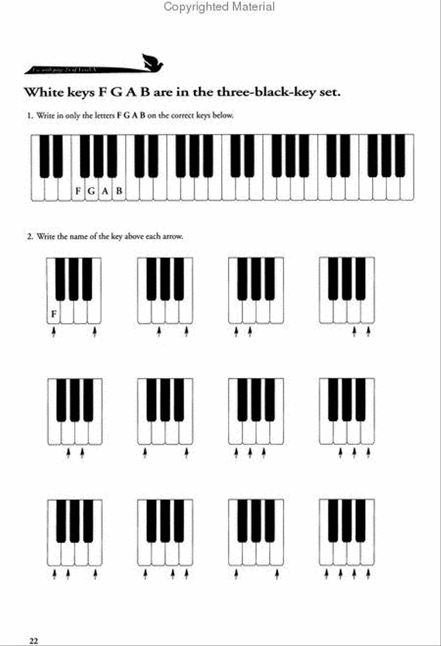 Keys for the Kingdom Piano Method scores gallery preview page 4