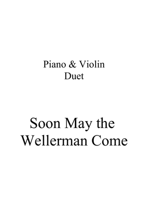 Book cover for Soon May the Wellerman Come Sea Shanty - Piano and Violin duet