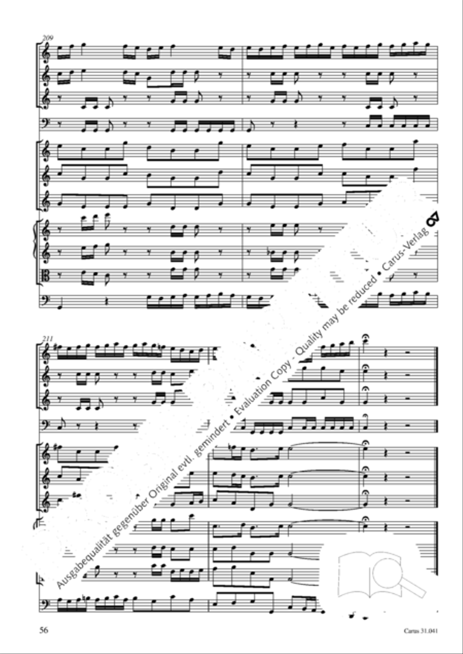 O Lord, we come to praise thee 4-Part scores gallery preview page 57