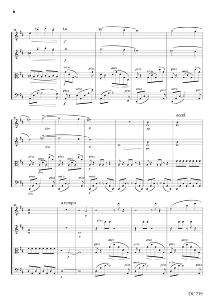 Quartetto Accademico Small Ensemble scores gallery preview page 6