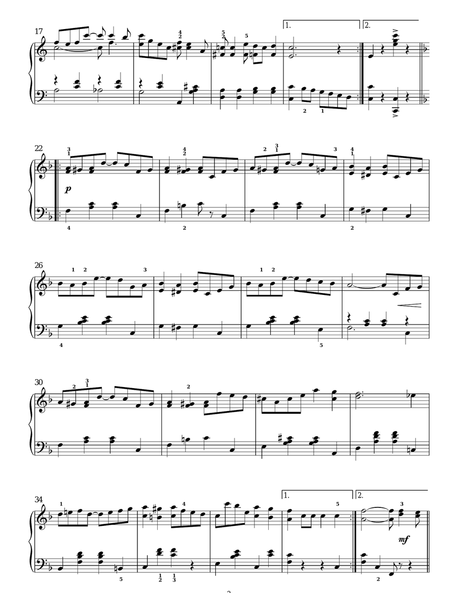 Strenuous Life Voice scores gallery preview page 2