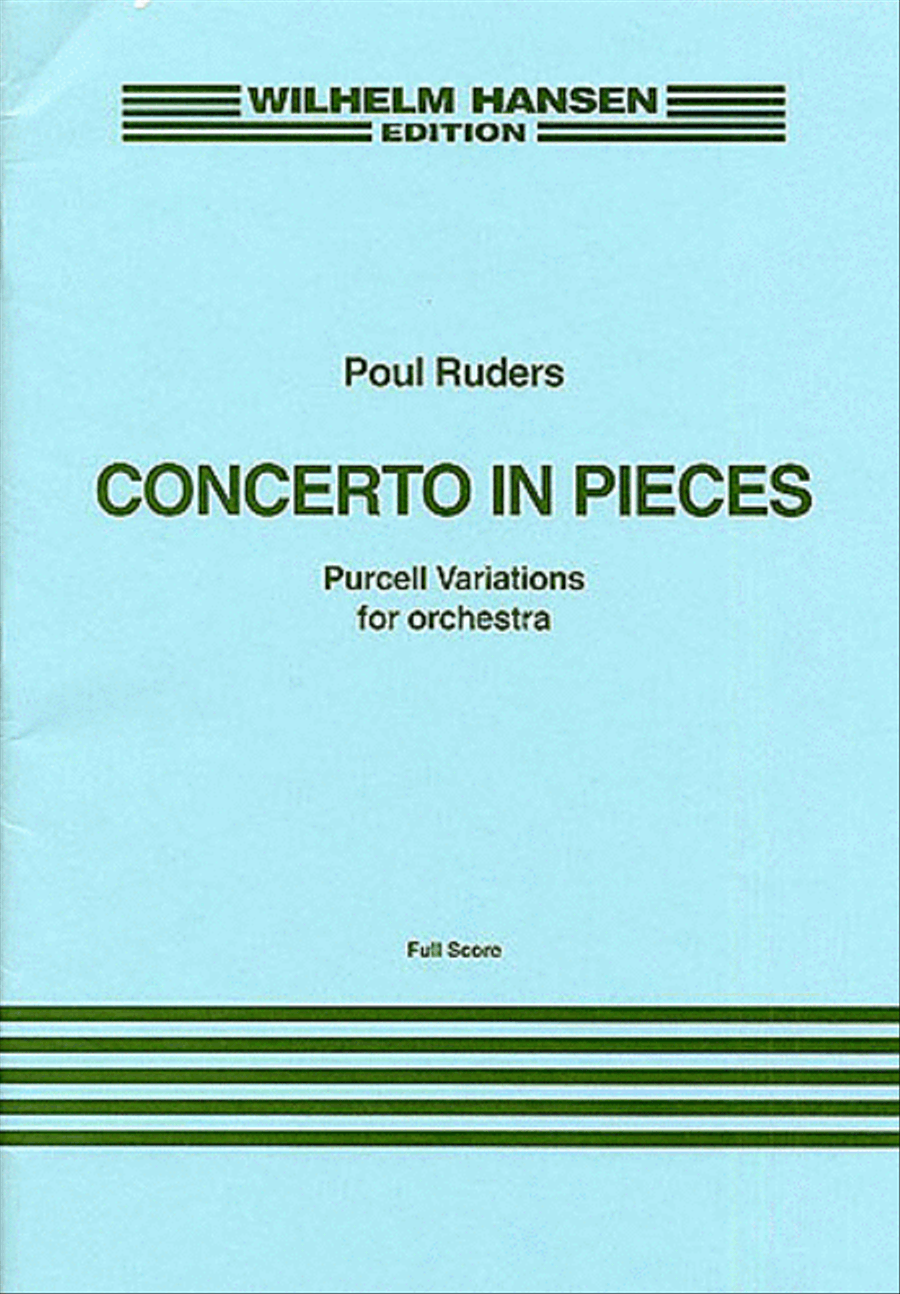 Poul Ruders: Concerto In Pieces (Purcell Variations) Score Orchestra scores gallery preview page 1