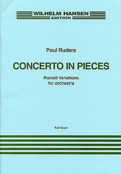 Poul Ruders: Concerto In Pieces (Purcell Variations) Score