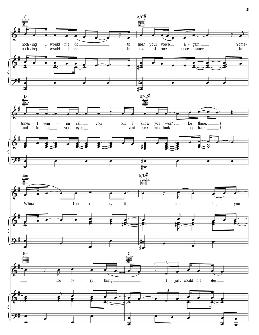 Hurt Hurt Acoustic Guitar scores gallery preview page 3