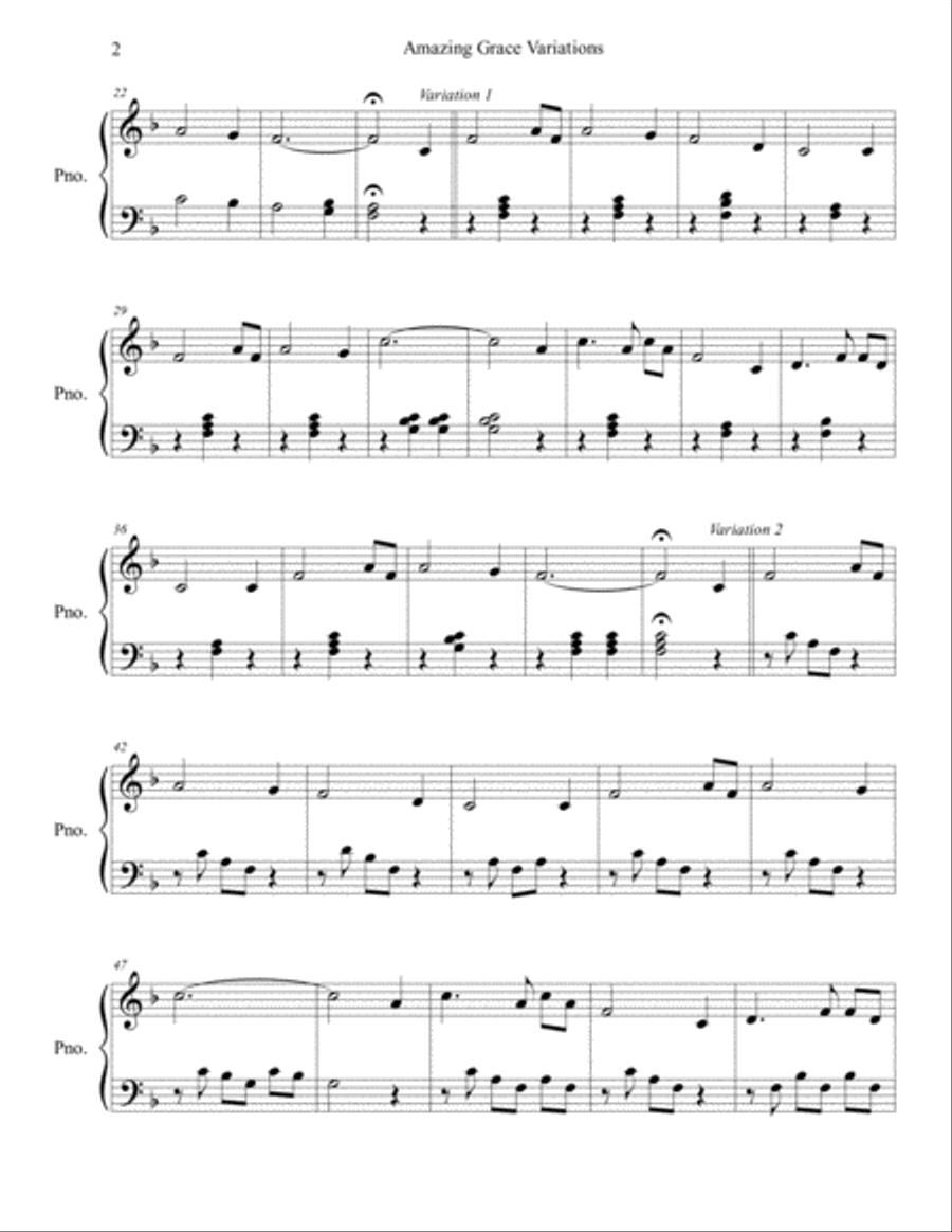 Five Hymns for Solo Piano image number null