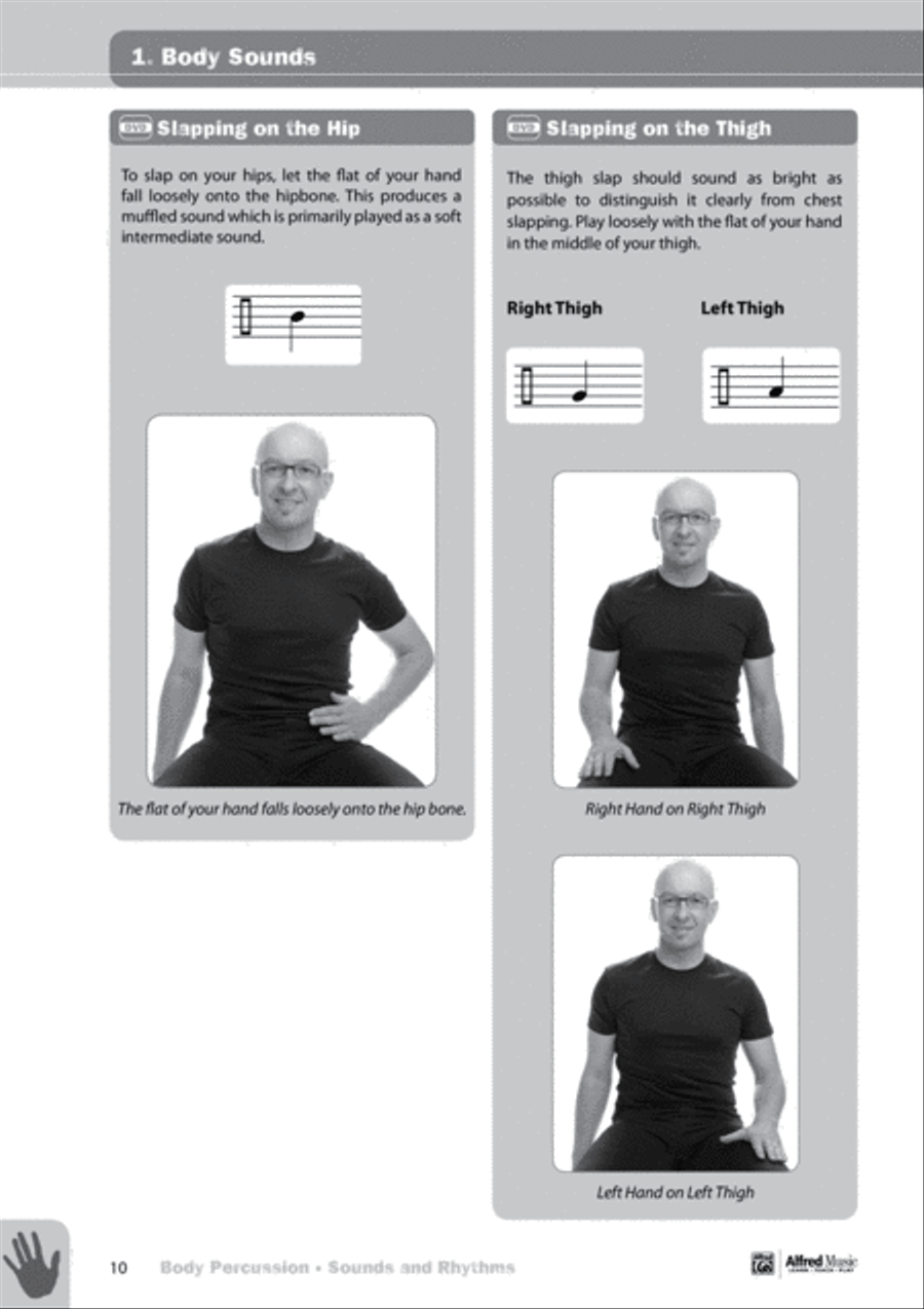 Body Percussion -- Sounds and Rhythms image number null