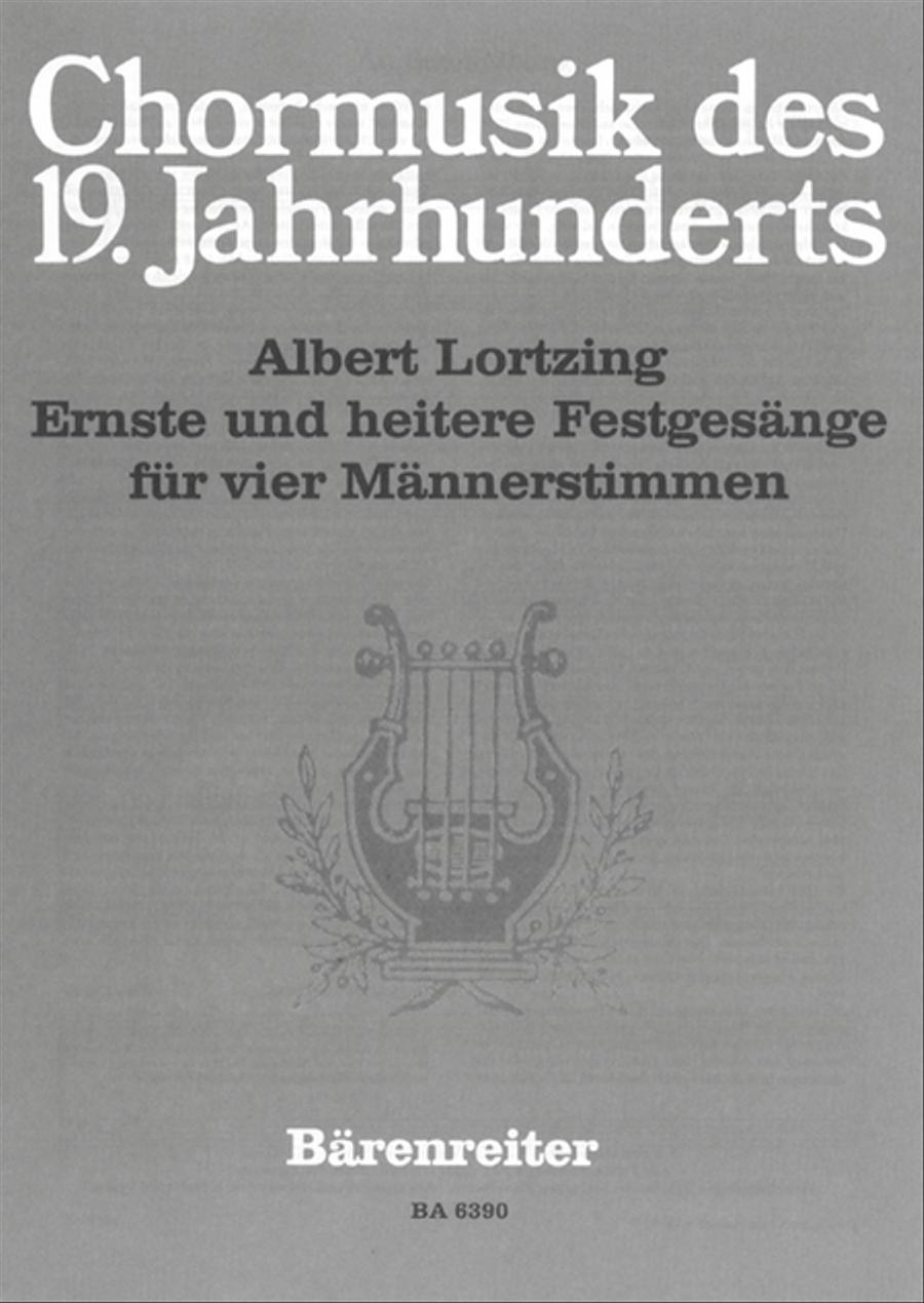 Ernste und heitere Festgesänge TTBB scores gallery preview page 1