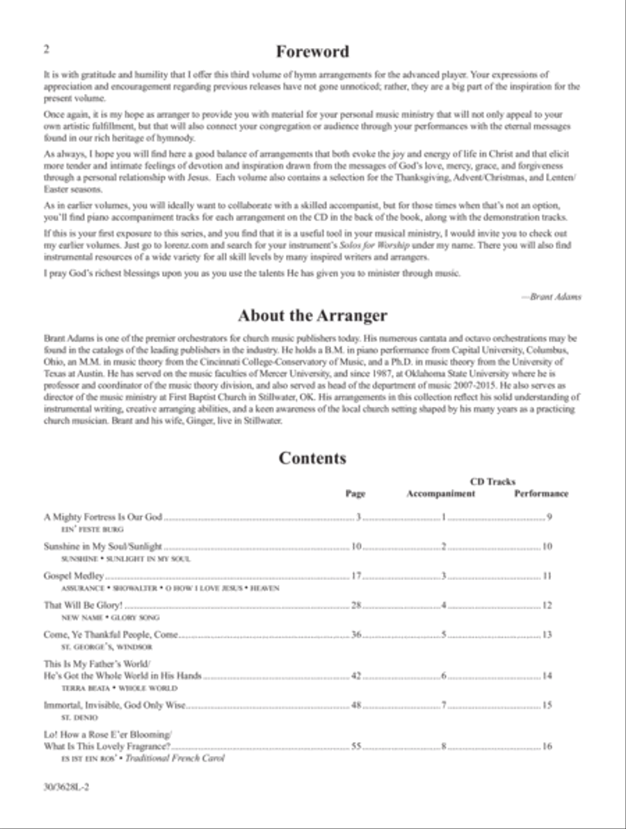 Flute Solos for Worship, Vol. 3 Flute Solo scores gallery preview page 2
