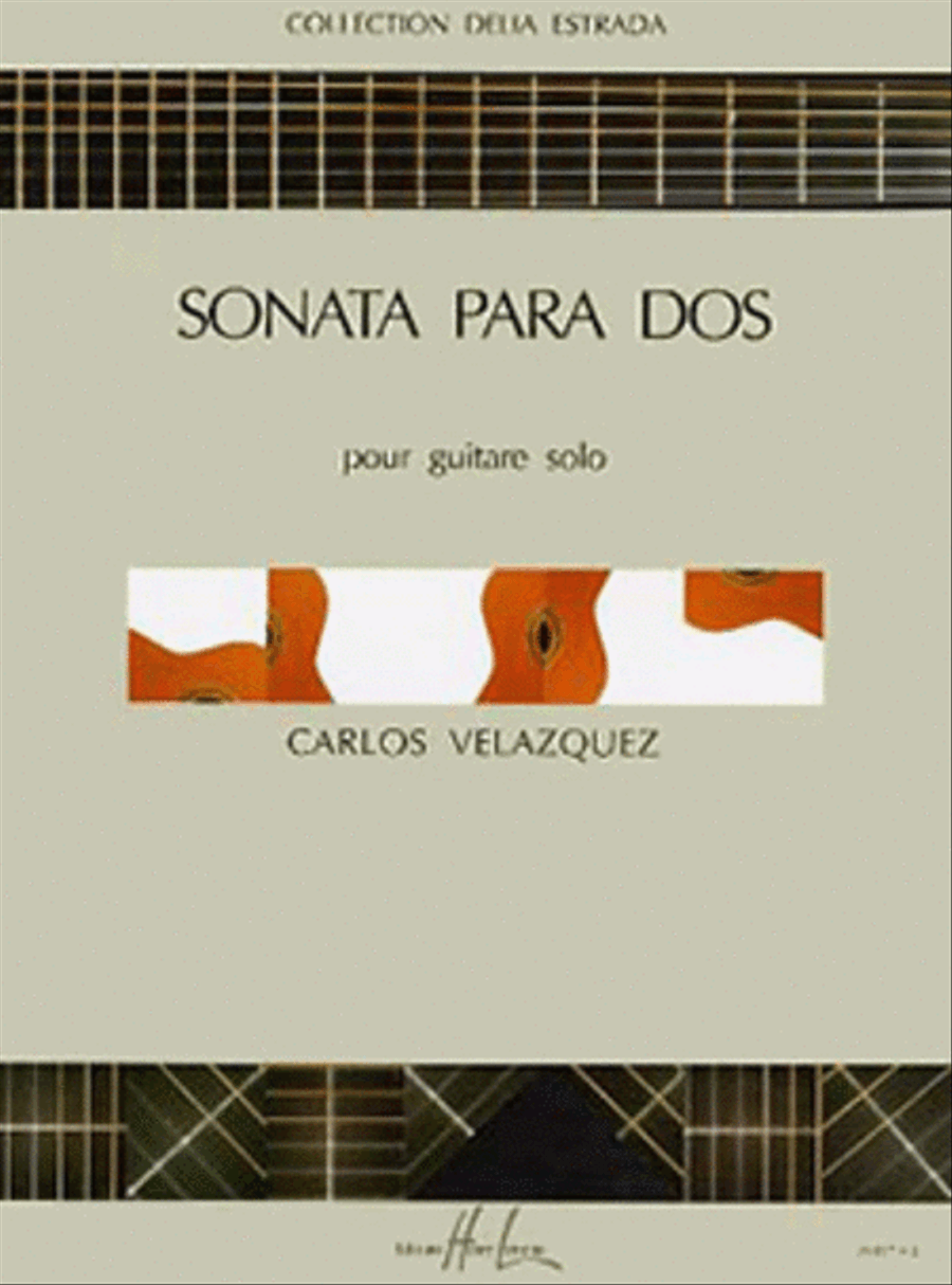 Sonata Para Dos Acoustic Guitar scores gallery preview page 1