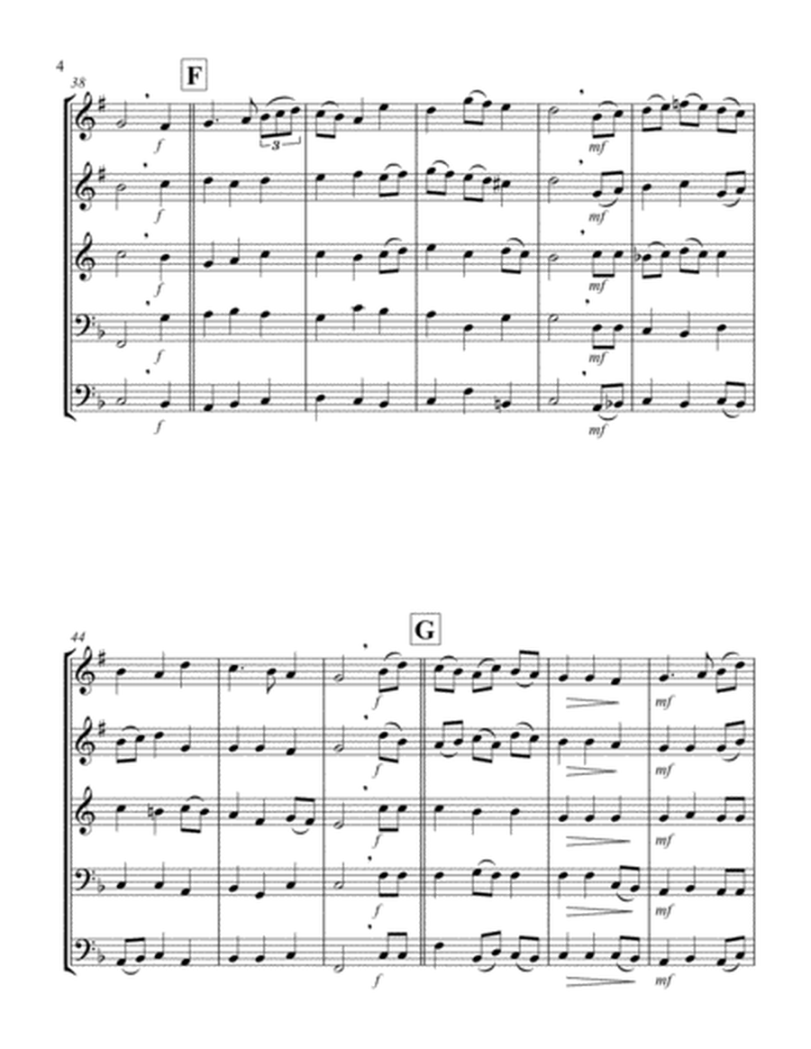 A Virgin Most Pure (Brass Quintet - 2 Trp, 1 Hrn, 1 Trb, 1 Tuba)