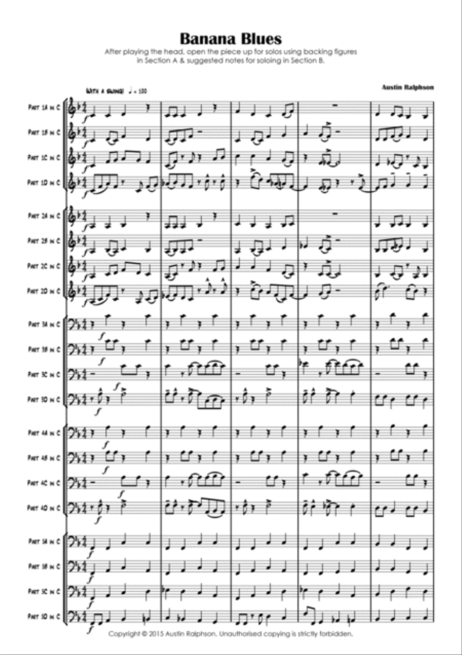 COMPLETE Mixed Abilities Classroom Ensemble Pack - mega value bundle for school groups Concert Band scores gallery preview page 5