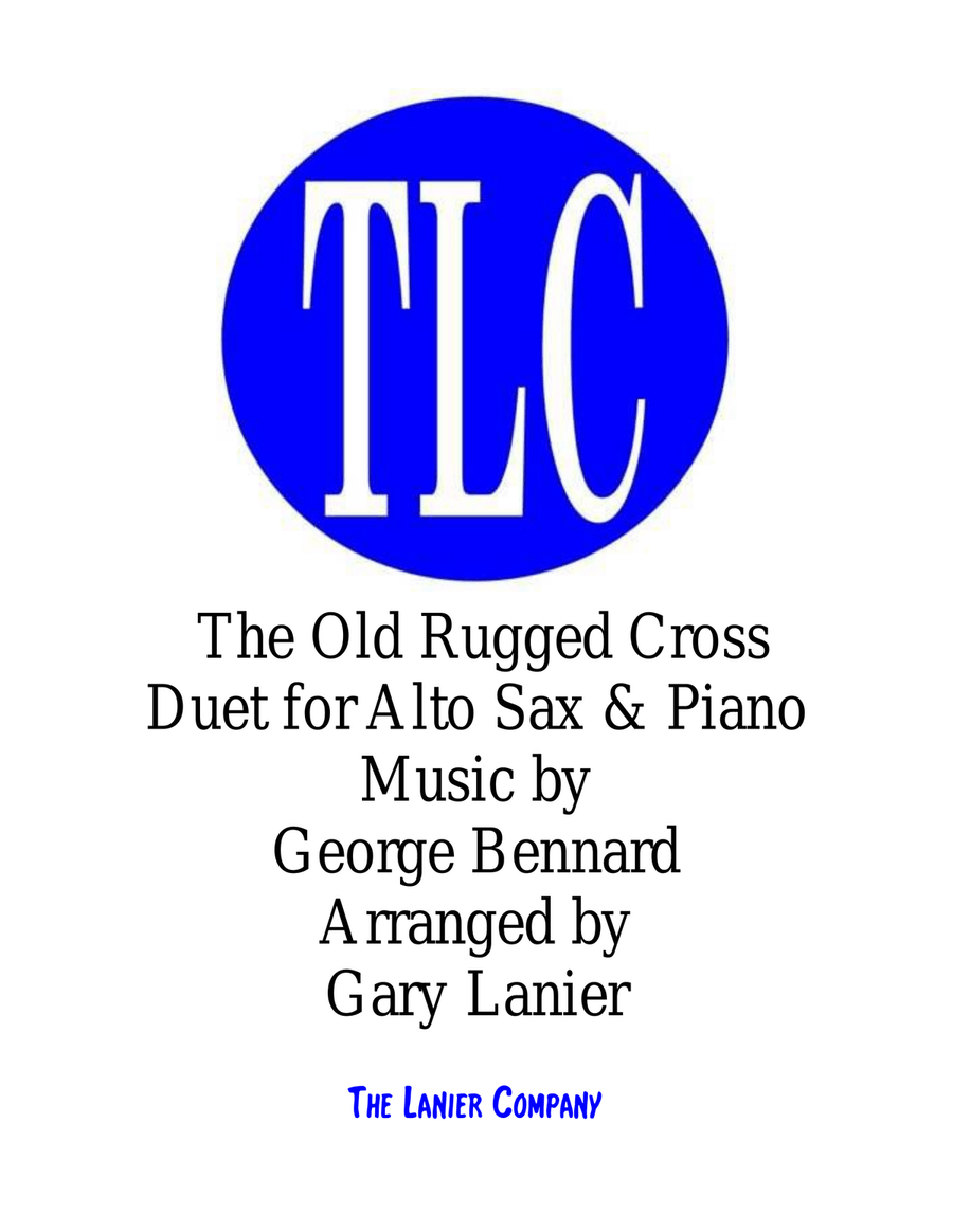 THE OLD RUGGED CROSS (Duet – Alto Sax and Piano/Score and Parts) Woodwind Duet scores gallery preview page 1