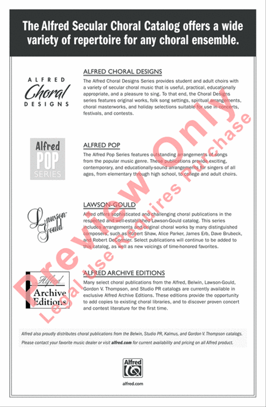 An American Celebration An American Celebration 3-Part scores gallery preview page 29