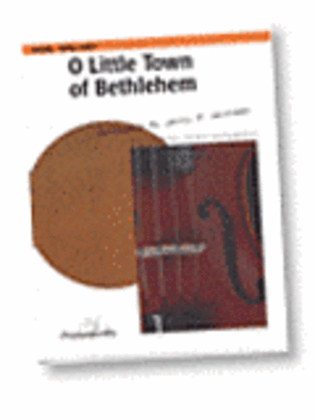 Book cover for O Little Town of Bethlehem - Violin/Viola duet