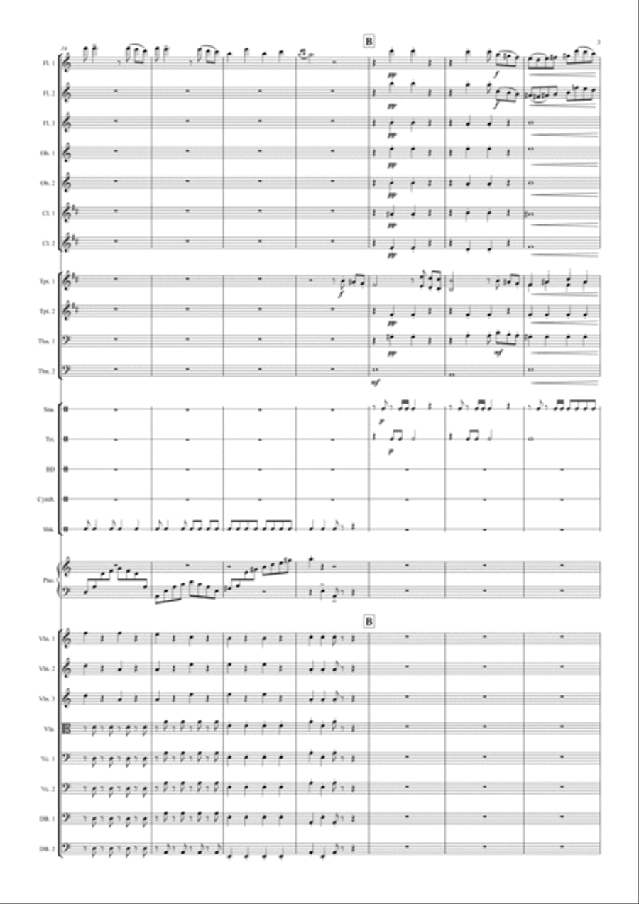 Bella Ciao Bella Ciao Full Orchestra scores gallery preview page 3