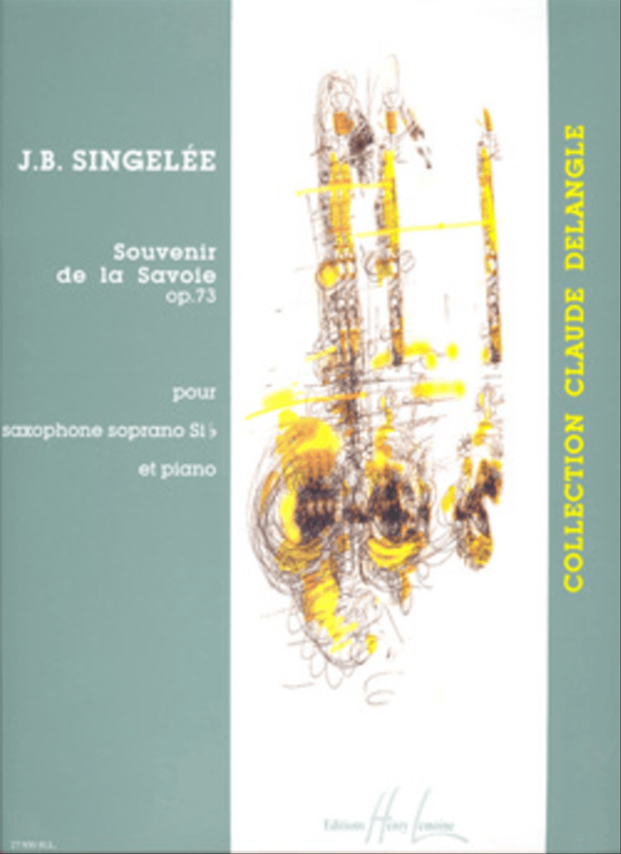Souvenir De La Savoie Souvenir De La Savoie Soprano Saxophone scores gallery preview page 1