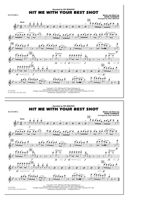 Book cover for Hit Me with Your Best Shot - Flute/Piccolo