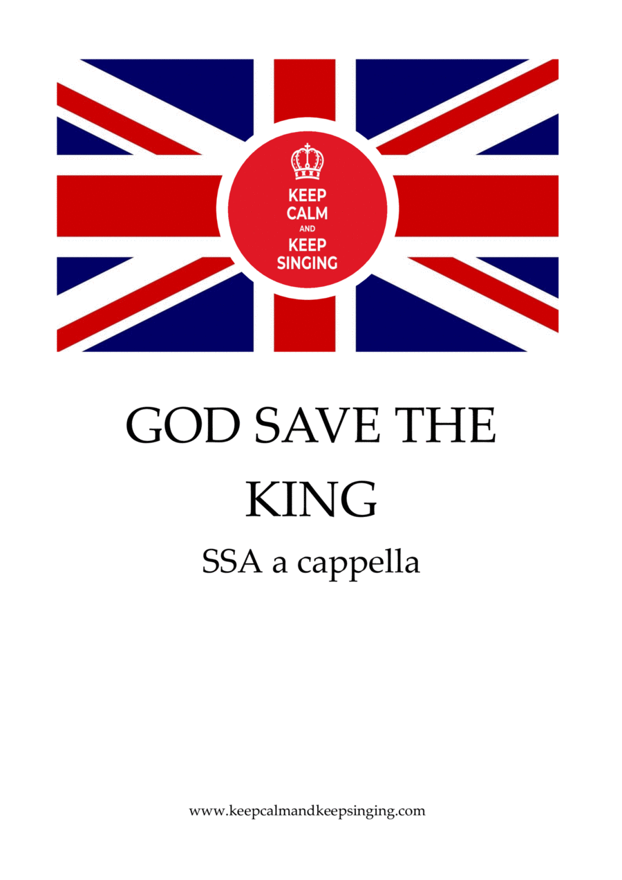 Book cover for God Save the King (UK National Anthem) SSA