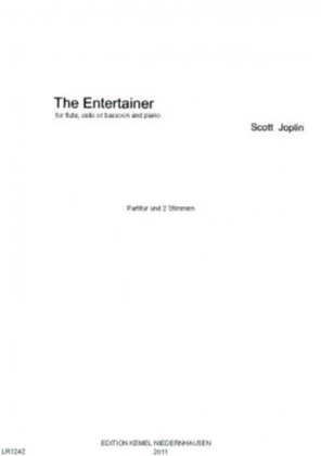 Book cover for The entertainer