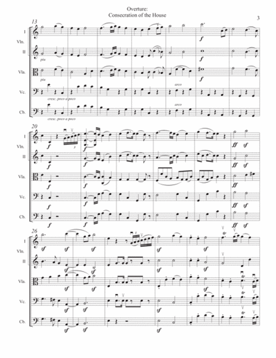 Consecration of the House, Overture Op. 124