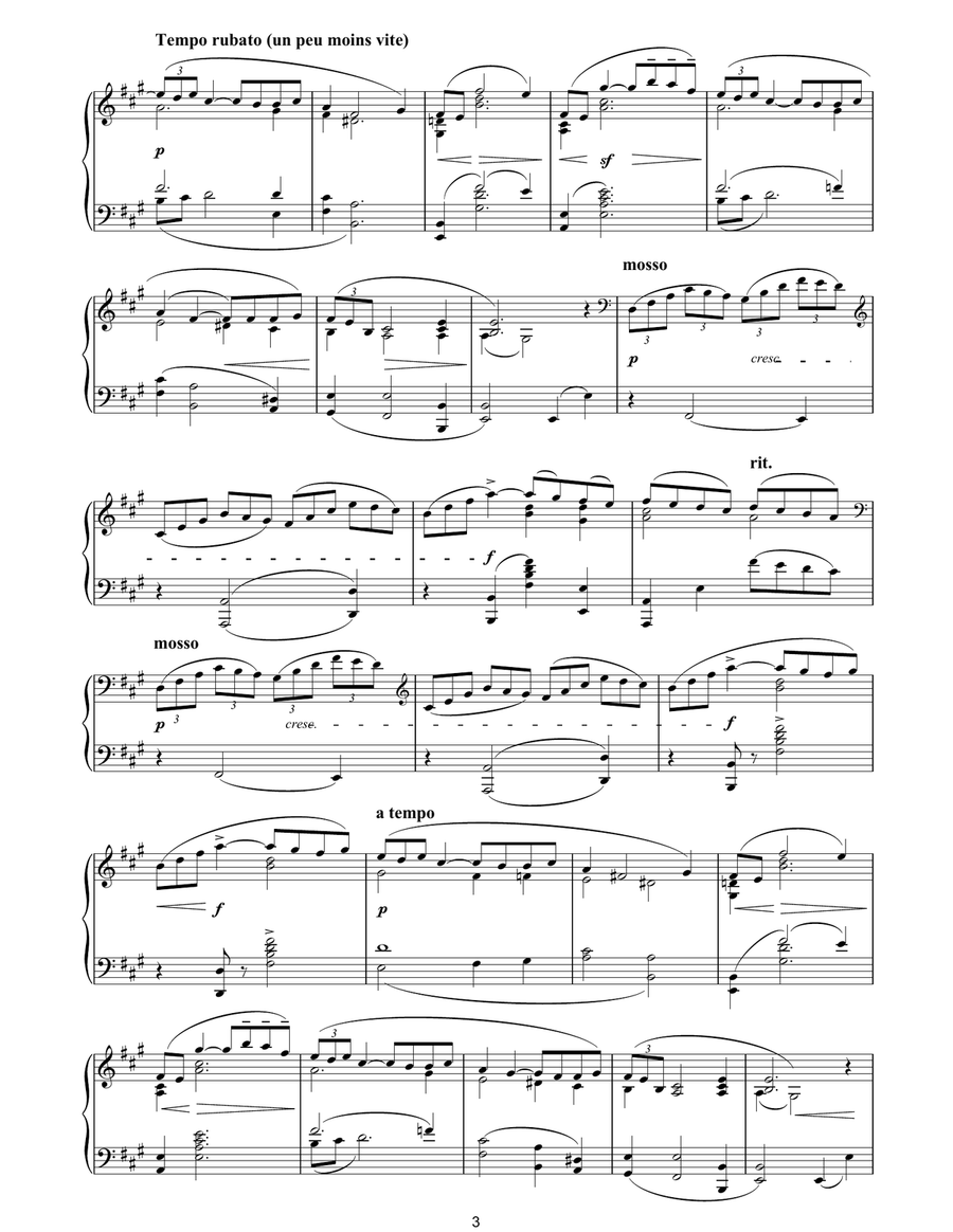 Arabesque Arabesque Piano Solo scores gallery preview page 3
