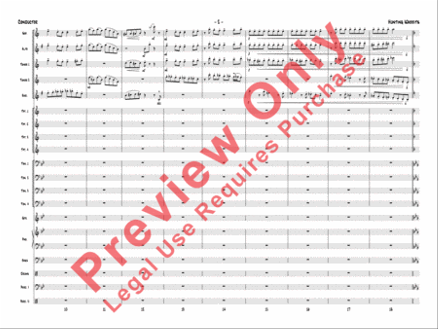 Hunting Wabbits Jazz Ensemble scores gallery preview page 29