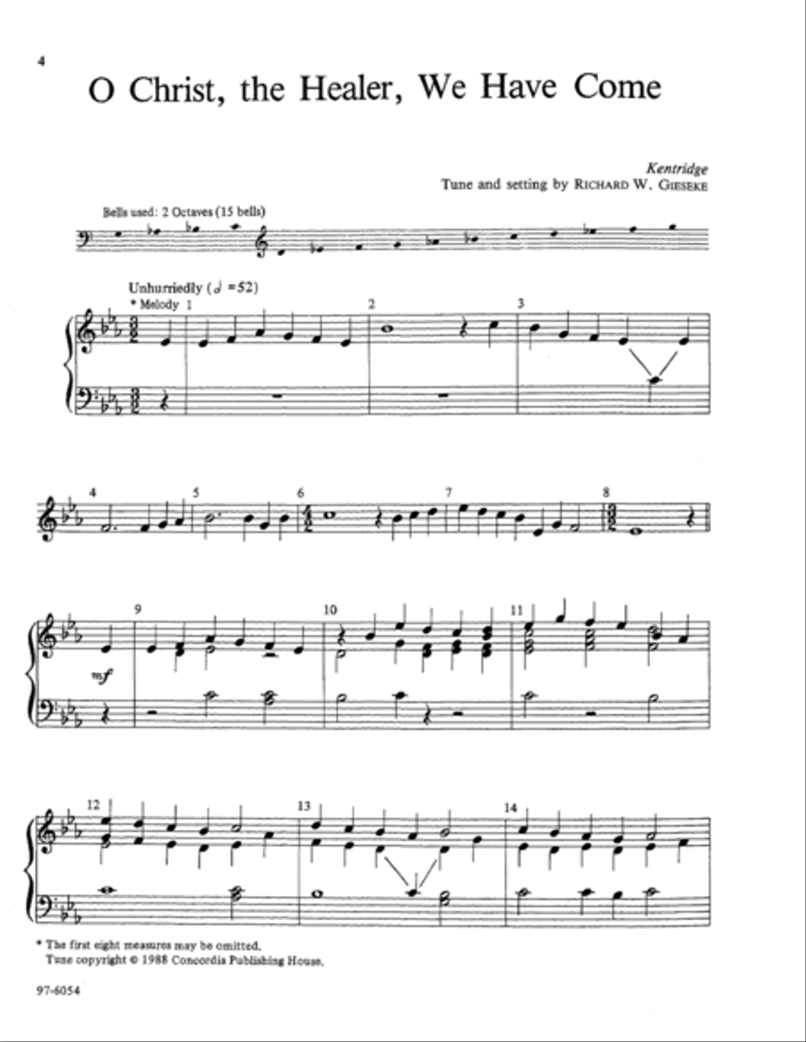 Let His Praises Ring Let His Praises Ring Handbell Choir scores gallery preview page 2