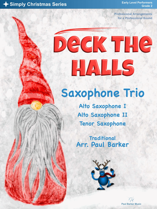 Deck The Halls (Saxophone Trio)