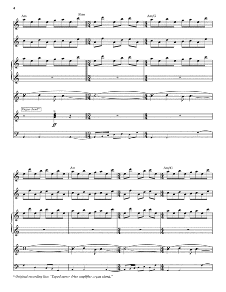 Tubular Bells Tubular Bells Piano scores gallery preview page 4