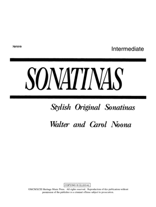 Book cover for Sonatinas: Intermediate Sonatinas