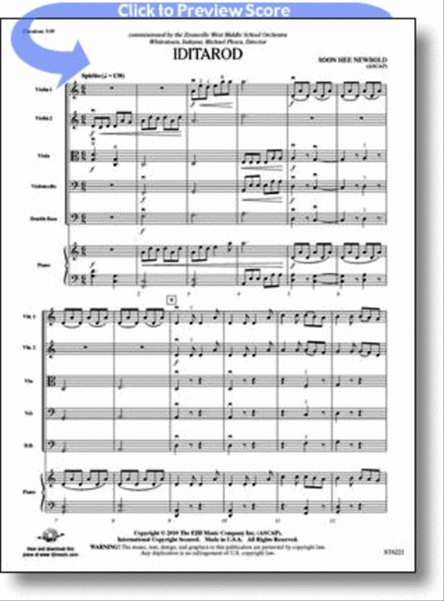 Iditarod String Orchestra scores gallery preview page 1
