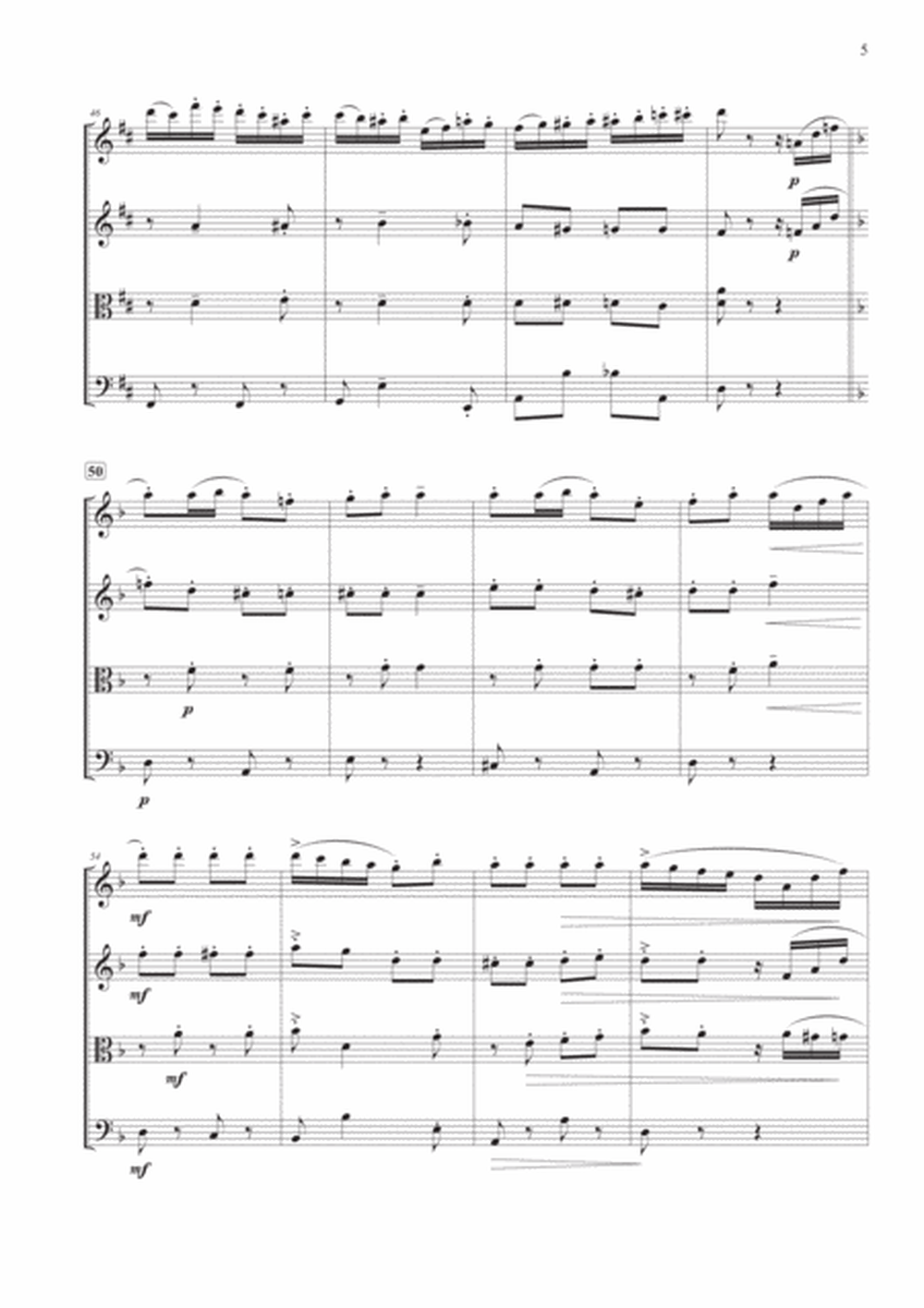 Italian Polka for String Quartet image number null