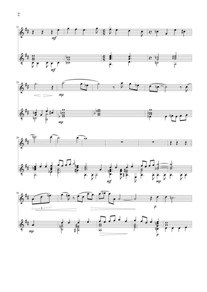 An Exmas Carol for flute and guitar image number null