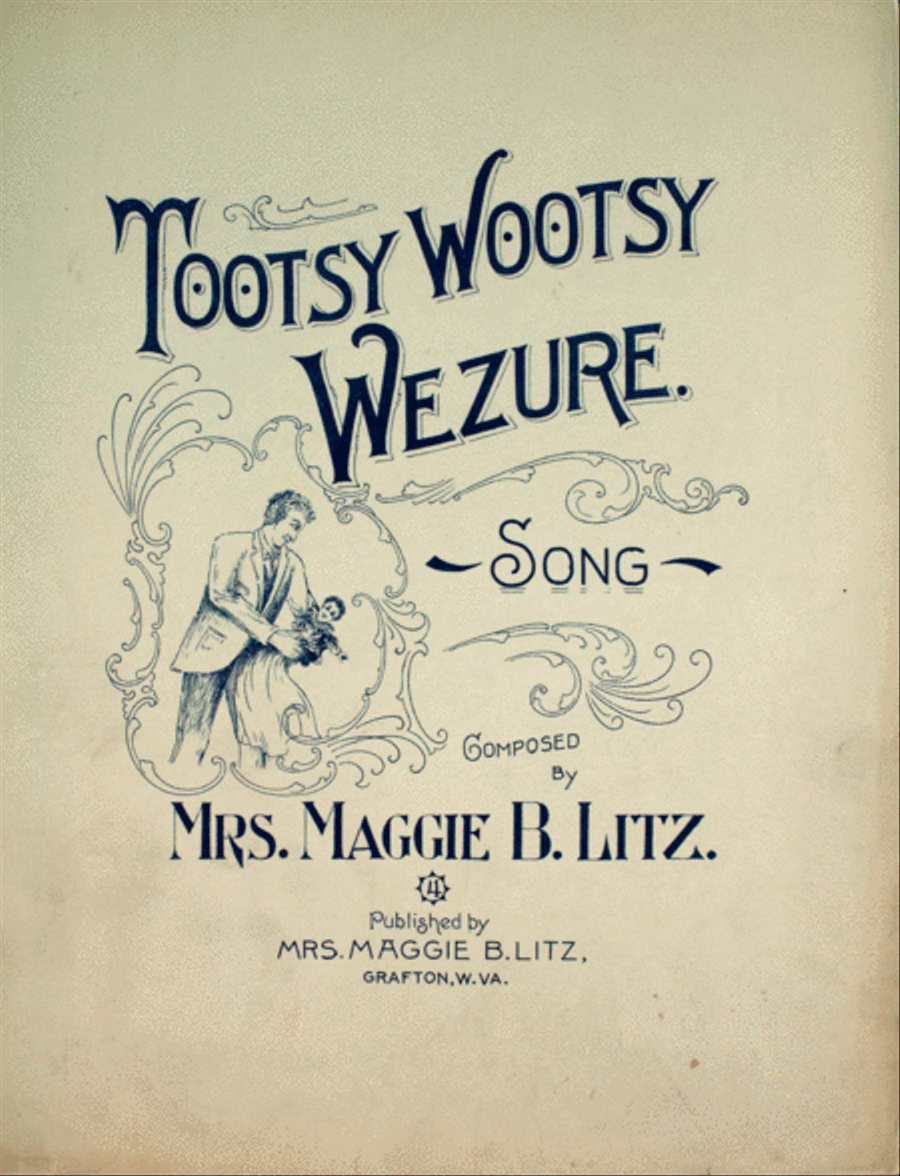 Tootsy Wootsy Wezure. Song Voice scores gallery preview page 1