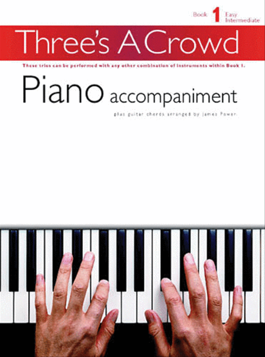 Three's a Crowd - Book 1 (Easy Intermediate) Piano Accompaniment scores gallery preview page 1