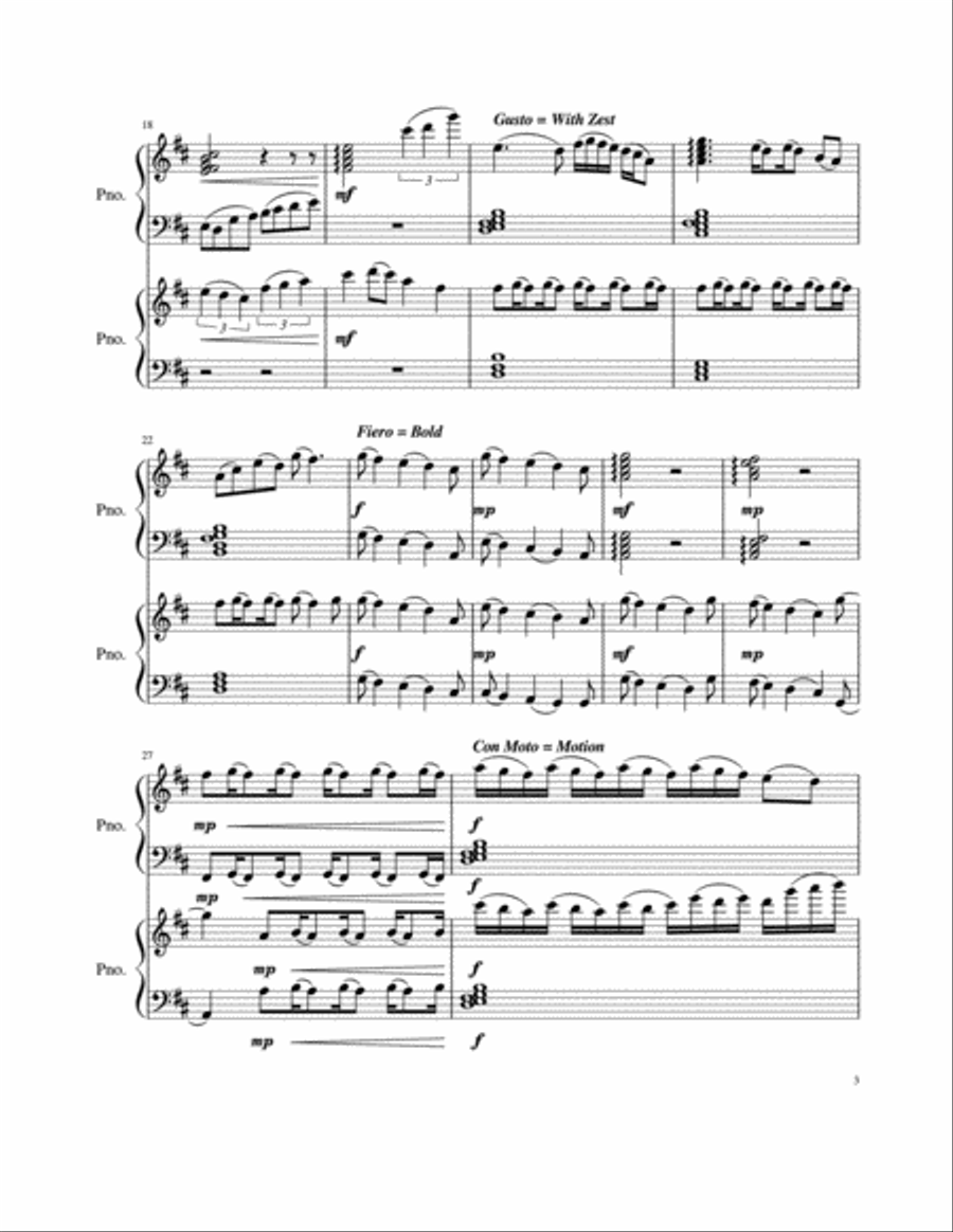 A Conversation Piano scores gallery preview page 5