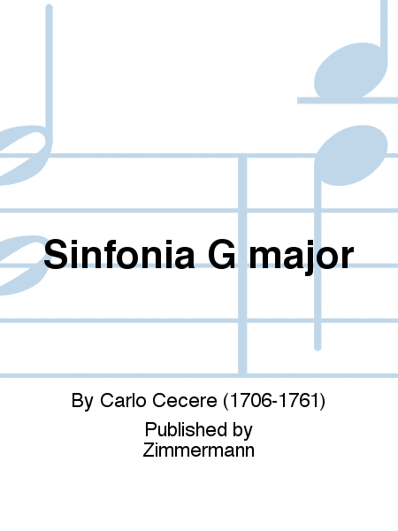 Sinfonia G major