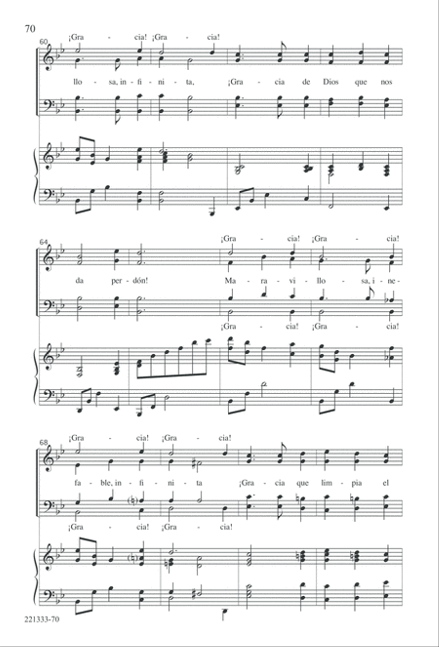 Siervos de Jesus Siervos de Jesus 4-Part scores gallery preview page 74