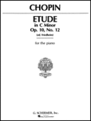 Book cover for Etude Op. 10 #12