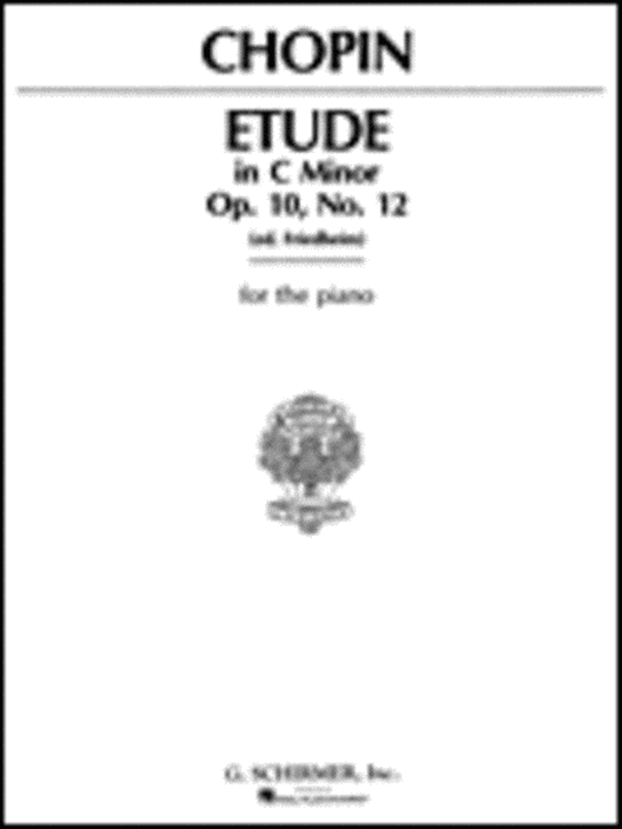 Etude Op. 10 #12