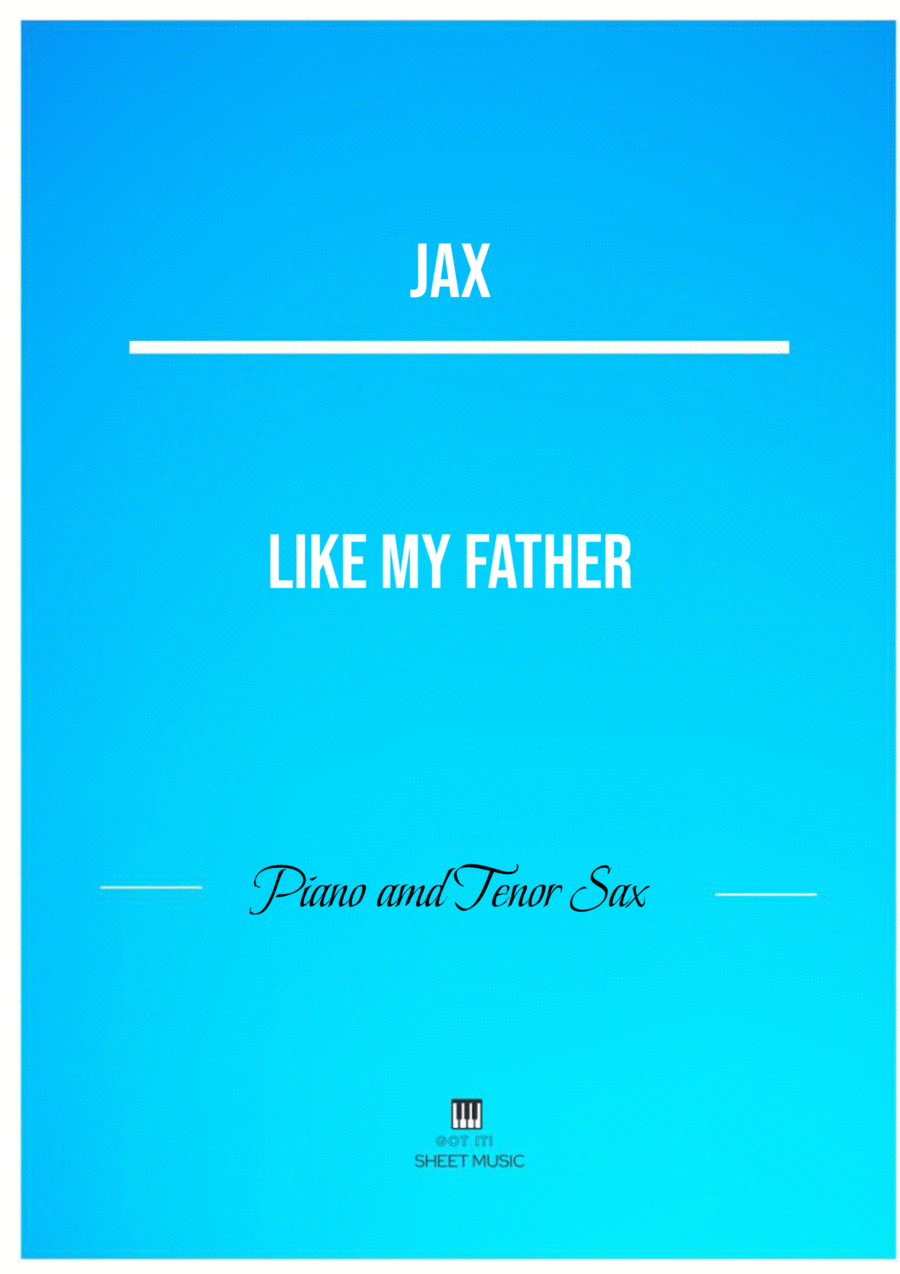 Like My Father Woodwind Duet scores gallery preview page 1