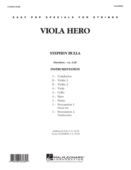 Viola Hero - Full Score