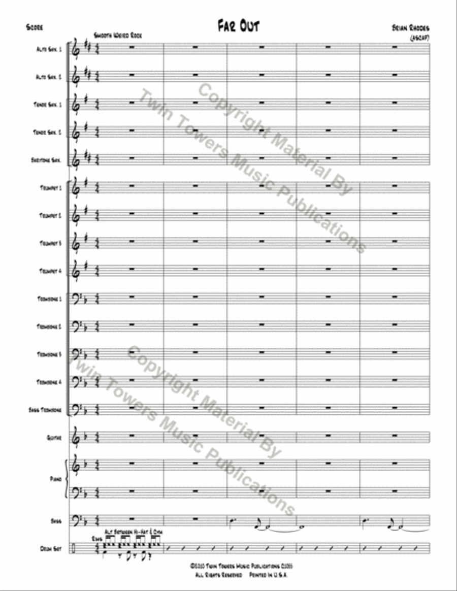 Far Out Far Out Jazz Ensemble scores gallery preview page 4
