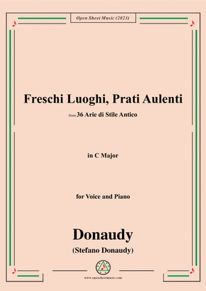 Donaudy-Freschi Luoghi,Prati Aulenti,in C Major