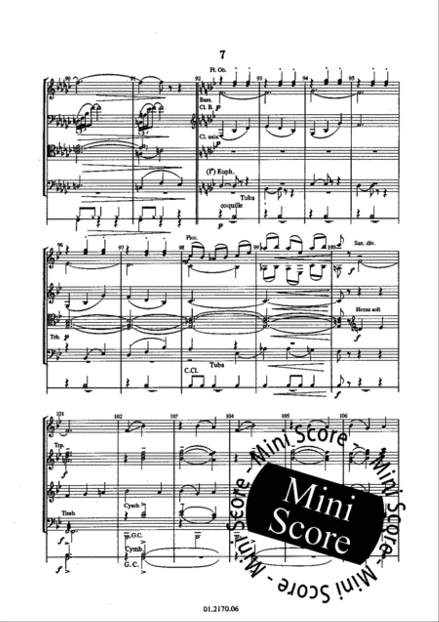 Mills Go Round Mills Go Round Concert Band scores gallery preview page 43