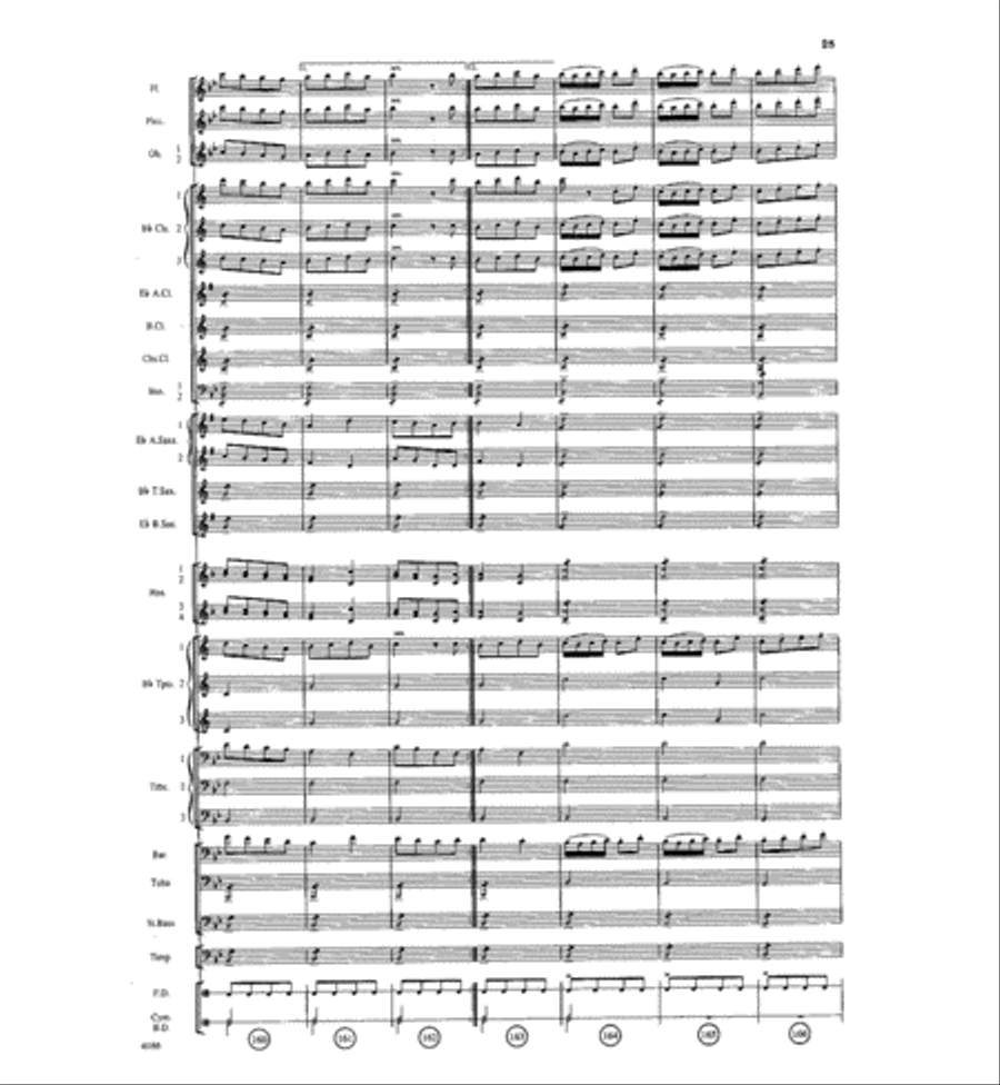 Farandole Concert Band scores gallery preview page 25
